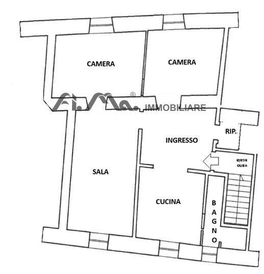 Foto 28 - Four-room apartment via Pia, Savona - floor plans 1