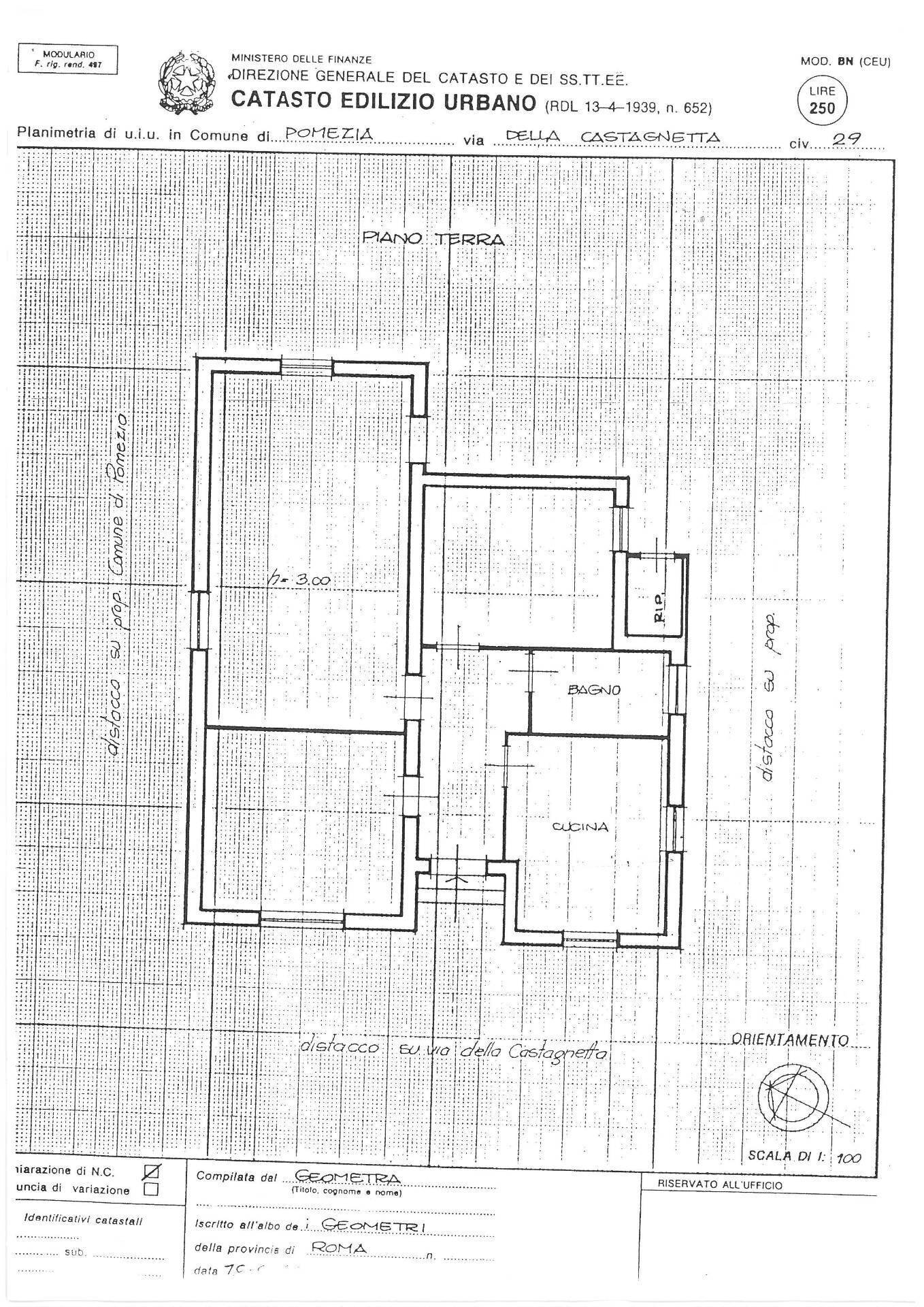 Foto 24 - Villa Via della Castagnetta
 
29/A, Pomezia - floor plans 1