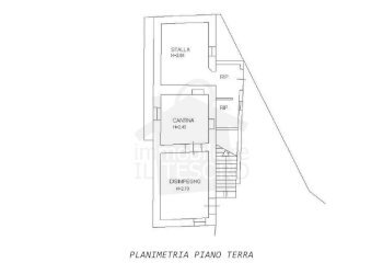 Planimetria - Villa via Rancidello, 25, Poggio Torriana - foto 8