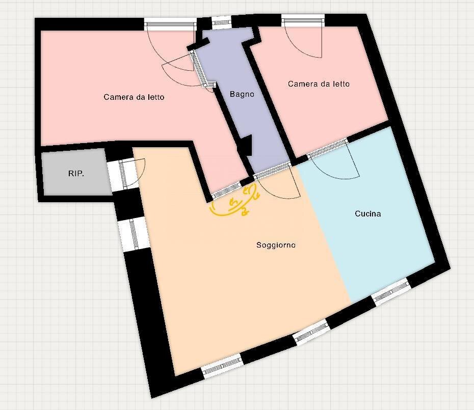 Foto 23 - Apartment Via Don Minzoni, Polignano a Mare - floor plans 1