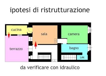 Planimetria - Two-room apartment via Roma, Ospedaletti - photo 22
