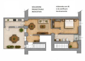 Planimetria - Two-room apartment via Roma, Ospedaletti - photo 22