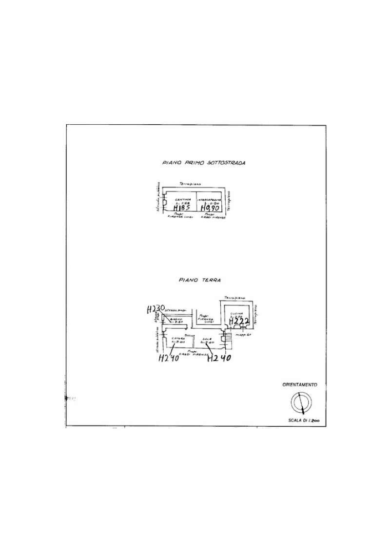 Planimetria - Apartment Località Cavizzano, 1, Varese Ligure - floor plans 1