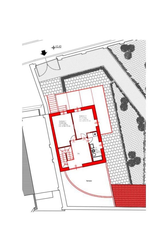 Building land Via tana, Chieri - floor plans 1