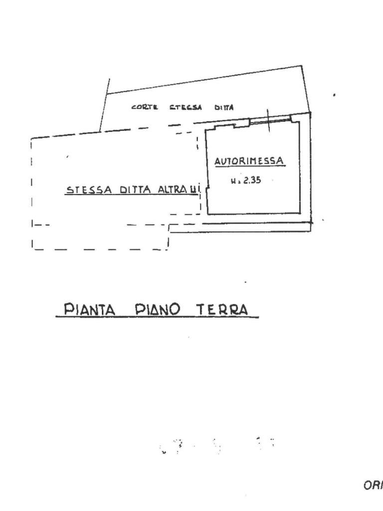 Rustico Via Umberto I, Colleretto Giacosa - planimetria 1