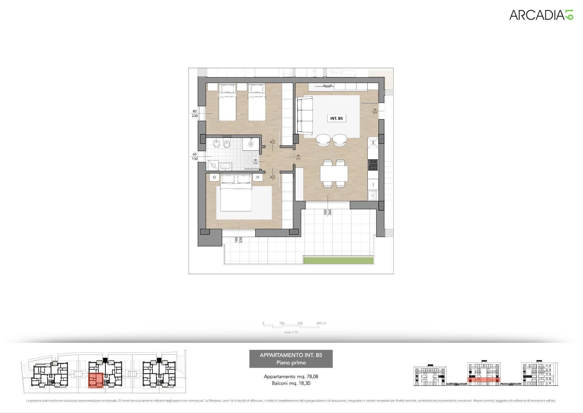 Foto 19 - Trilocale Via San Pio X
 
snc, San Benedetto del Tronto - planimetria 1