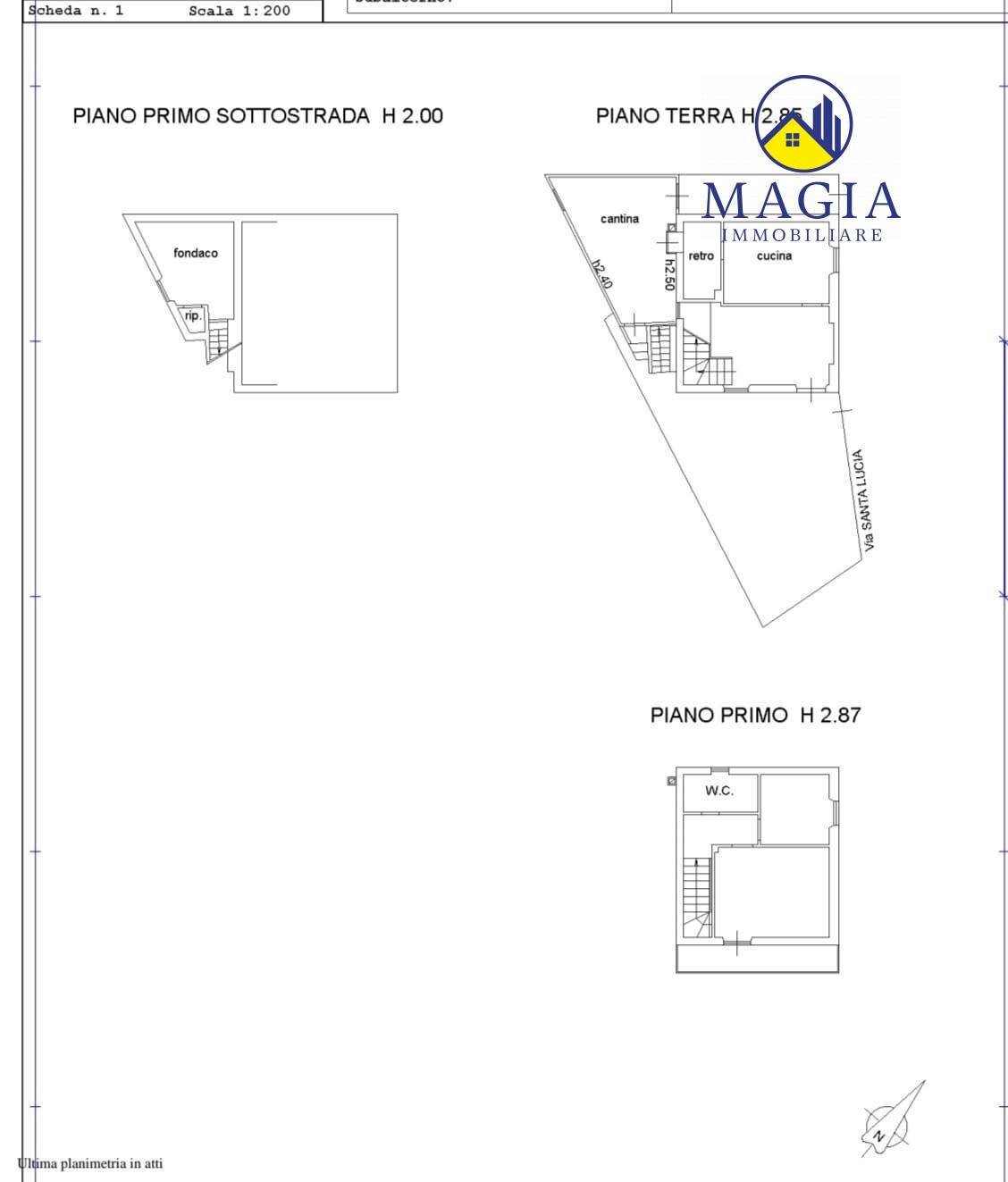 Foto 14 - Independent house Folignano - floor plans 1