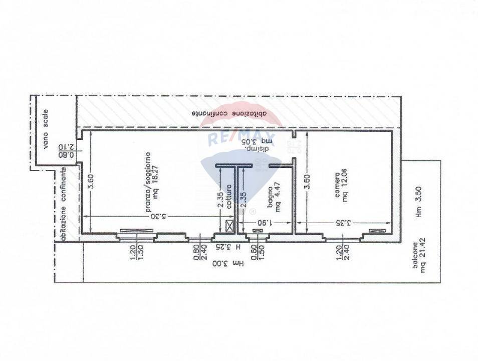Pianta 2D - Bilocale Via Frage
 
5, Isola di Fondra - planimetria 1