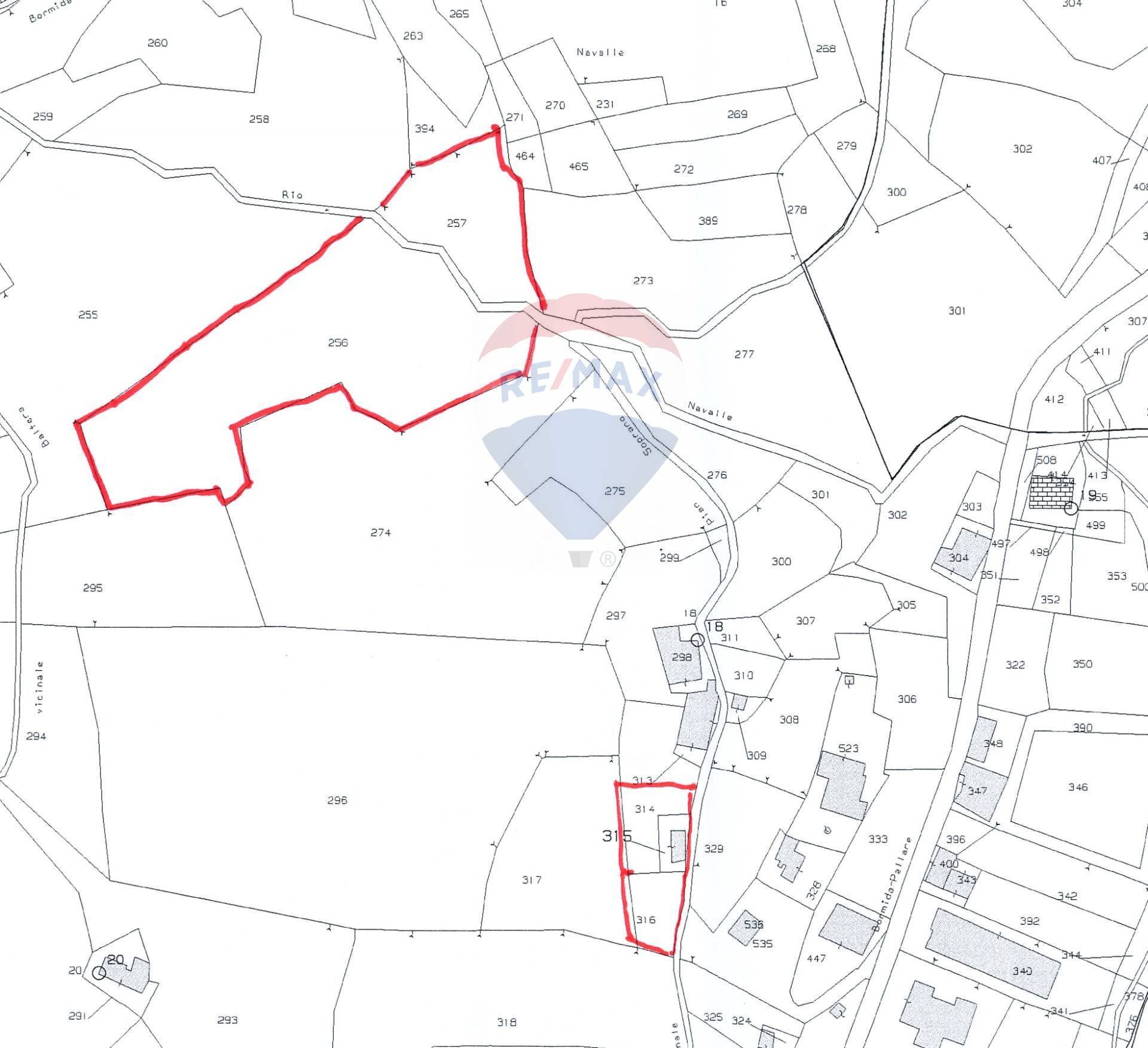 Pianta 2D - Two-room apartment loc Navalle, Bormida - floor plans 1