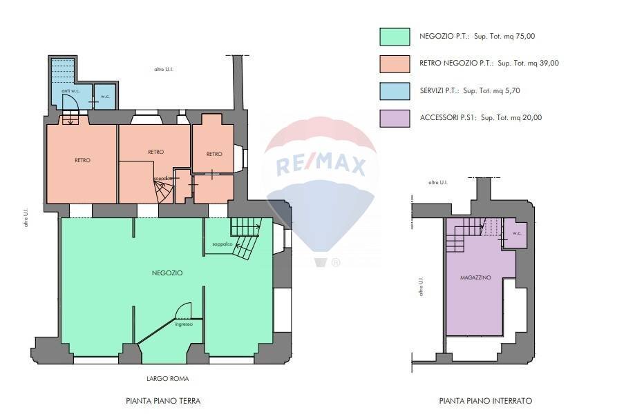 Pianta 2D - Shop Largo Roma
 
3, Salsomaggiore Terme - floor plans 1