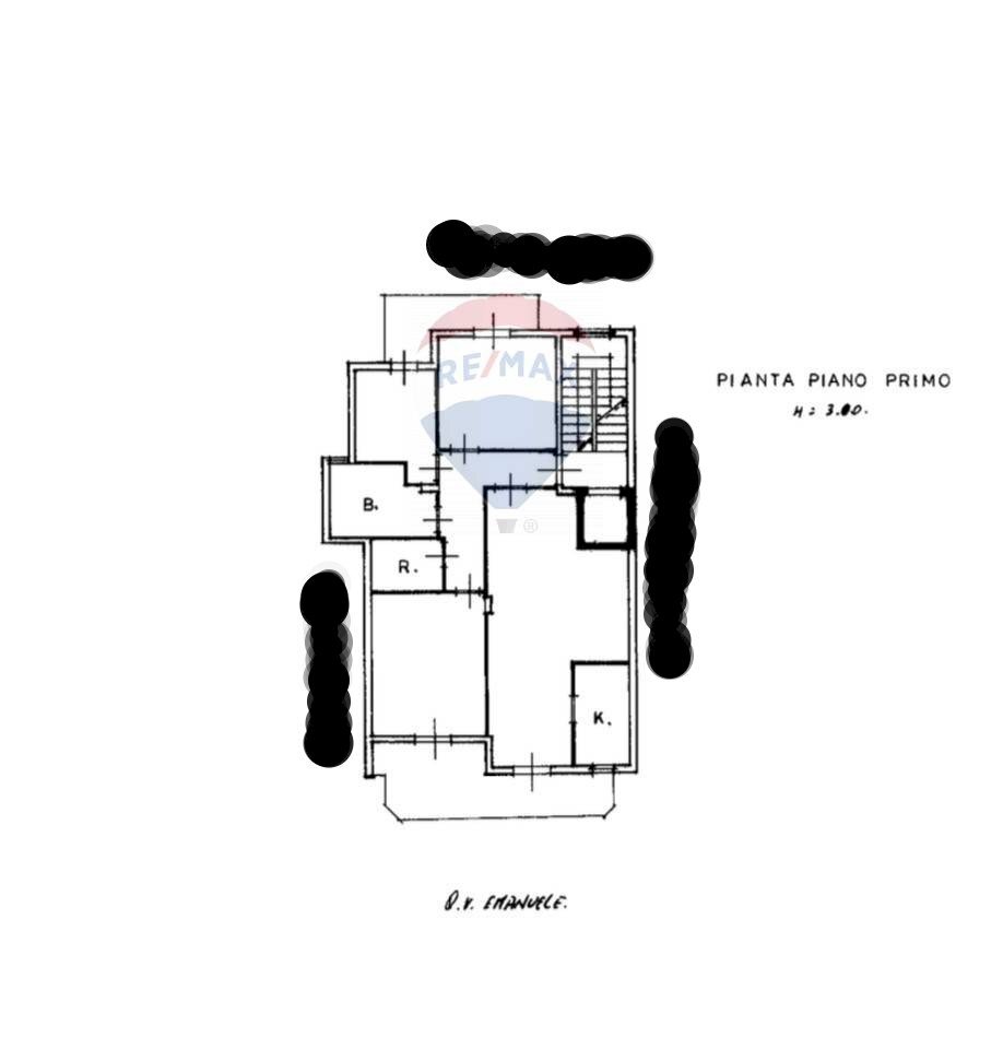 Pianta 2D - Appartamento Corso Vittorio Emanuele
 
670, Villabate - planimetria 1