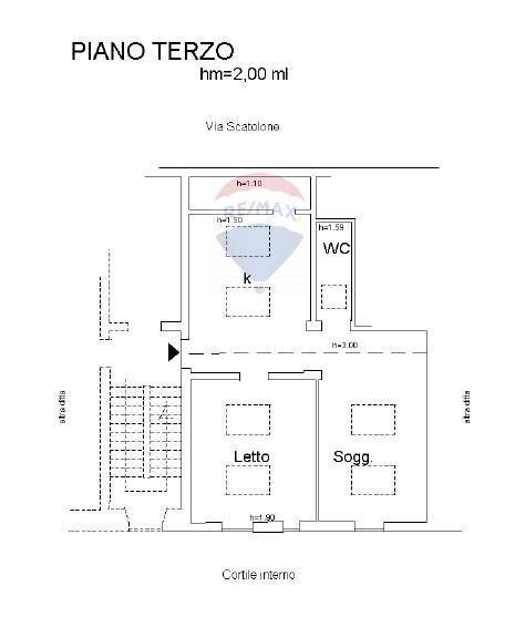 Pianta 2D - Three-room apartment via Angelo Scatolone
 
9, Campobasso - floor plans 1
