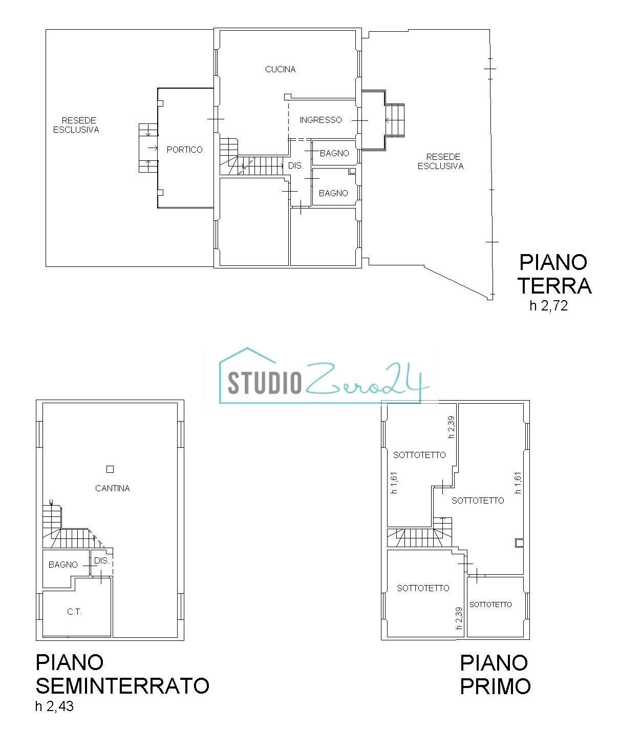 Foto 38 - Terraced Villa Via traversagna, Pietrasanta - floor plans 1
