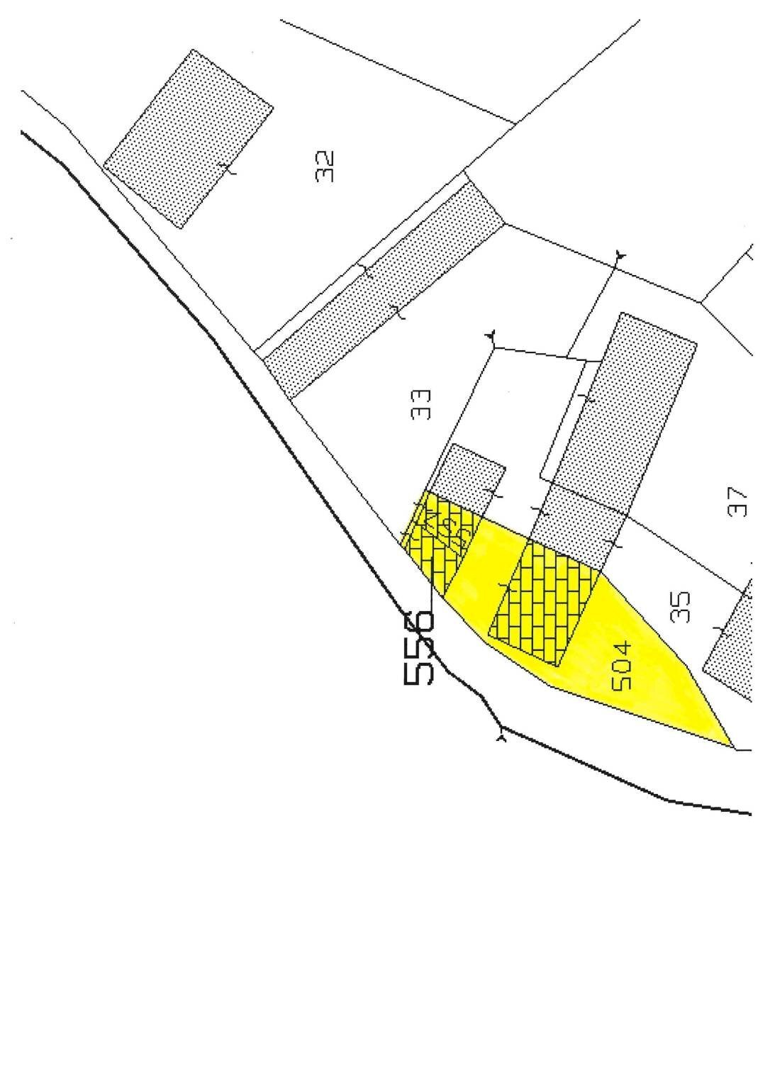 Rustico via Serra Cora, Monale - planimetria 1