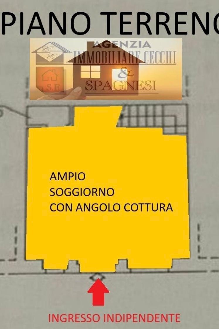 Independent house via Pistoiese, 100A, Campi Bisenzio - floor plans 1