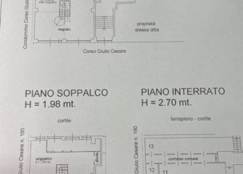 Planimetria - Negozio corso Giulio Cesare, 178, Torino (zona Regio Parco) - foto 29