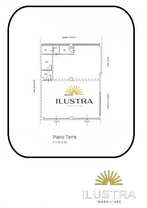 Foto 10 - Locale Commerciale viale de gasperi
 
39, Monteprandone - planimetria 1