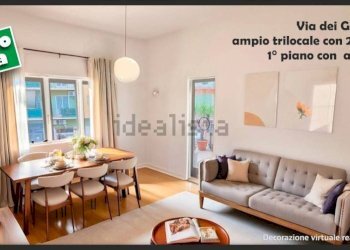 Salone - Trilocale via dei Gelsi, 10, Roma - foto 1