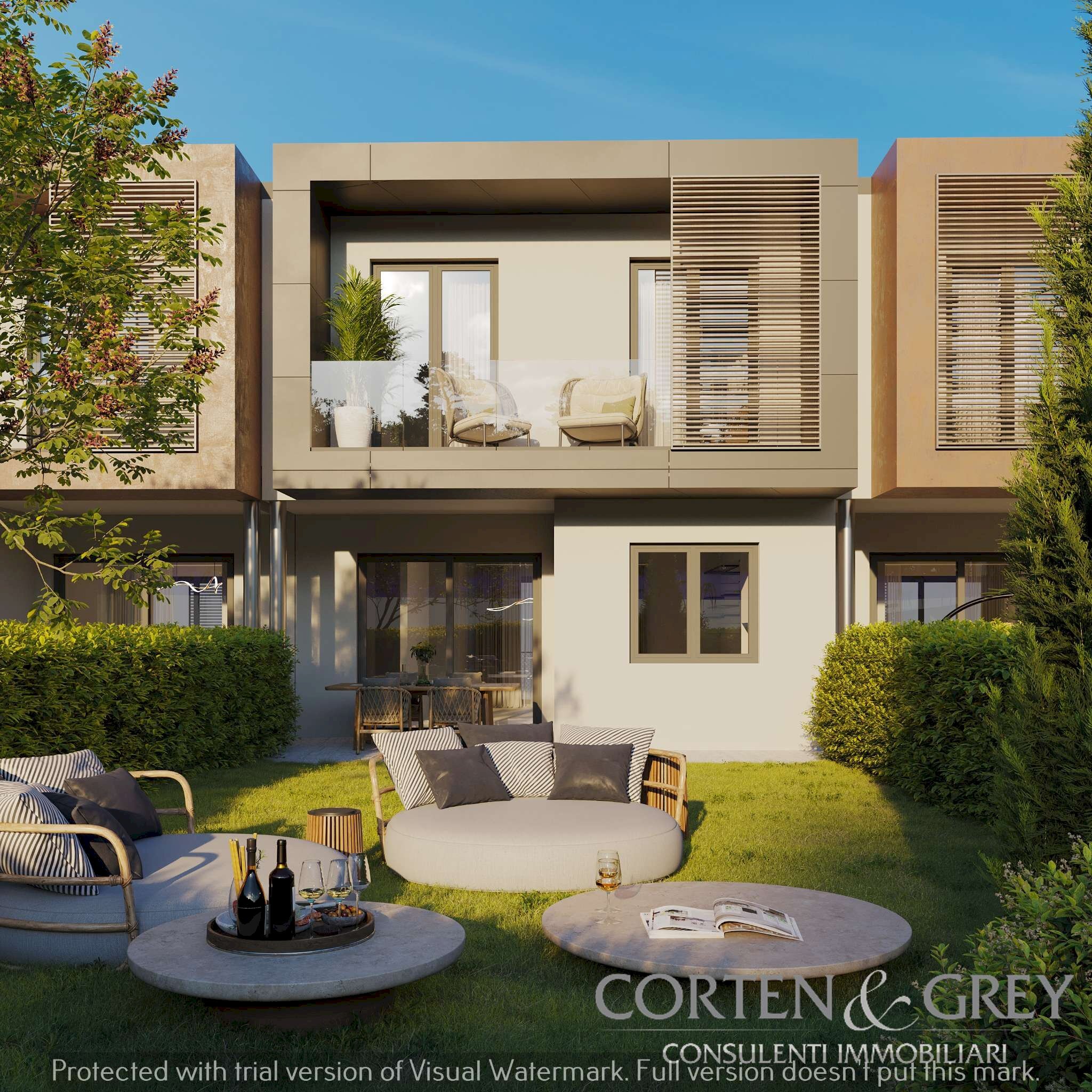 vista giardino no piscina - Villa via Casale, 294, San Mauro Torinese - foto 2