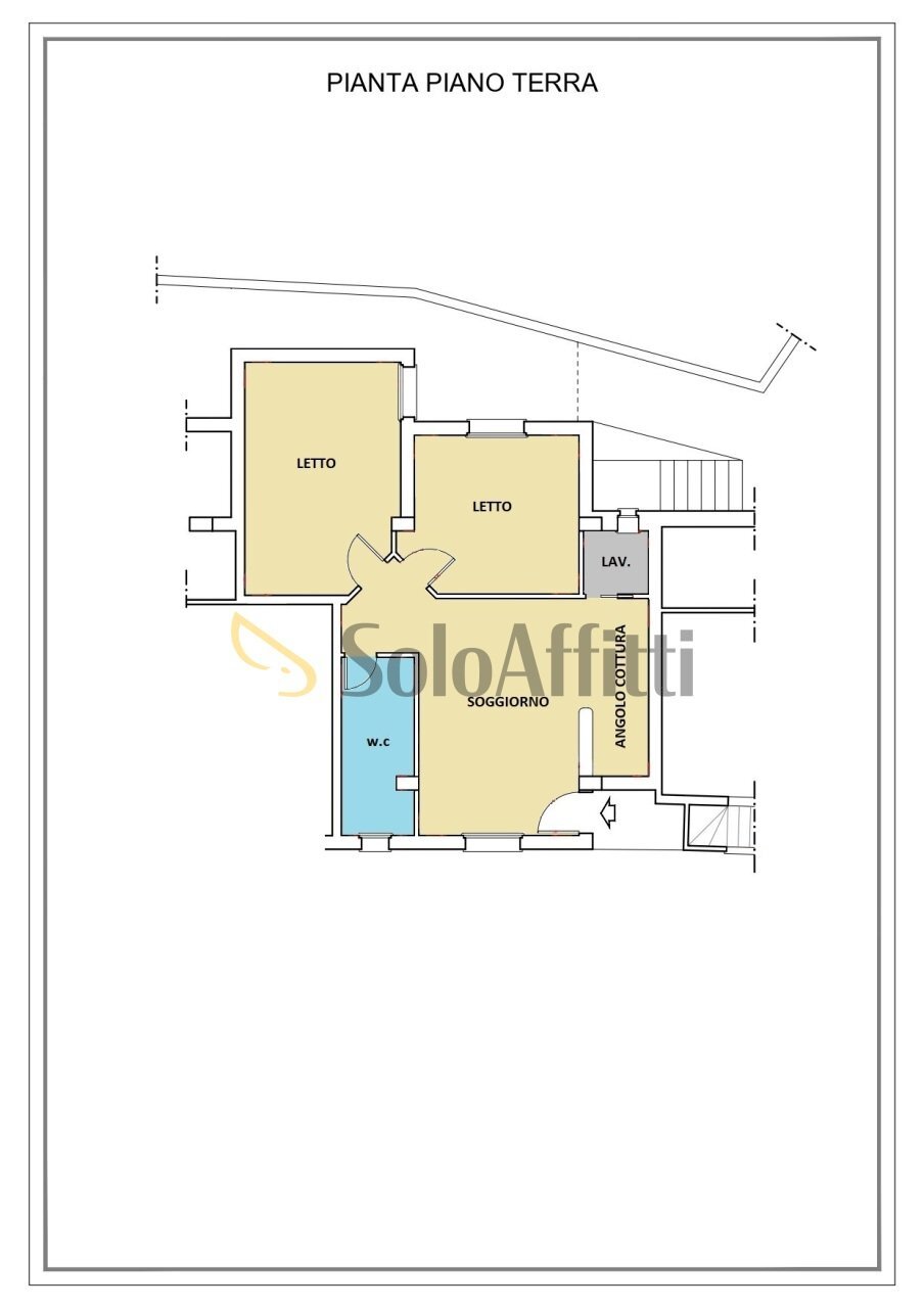 Piantina vendita.jpg - Trilocale Viale Fiume Mesima 39, Catanzaro - planimetria 1