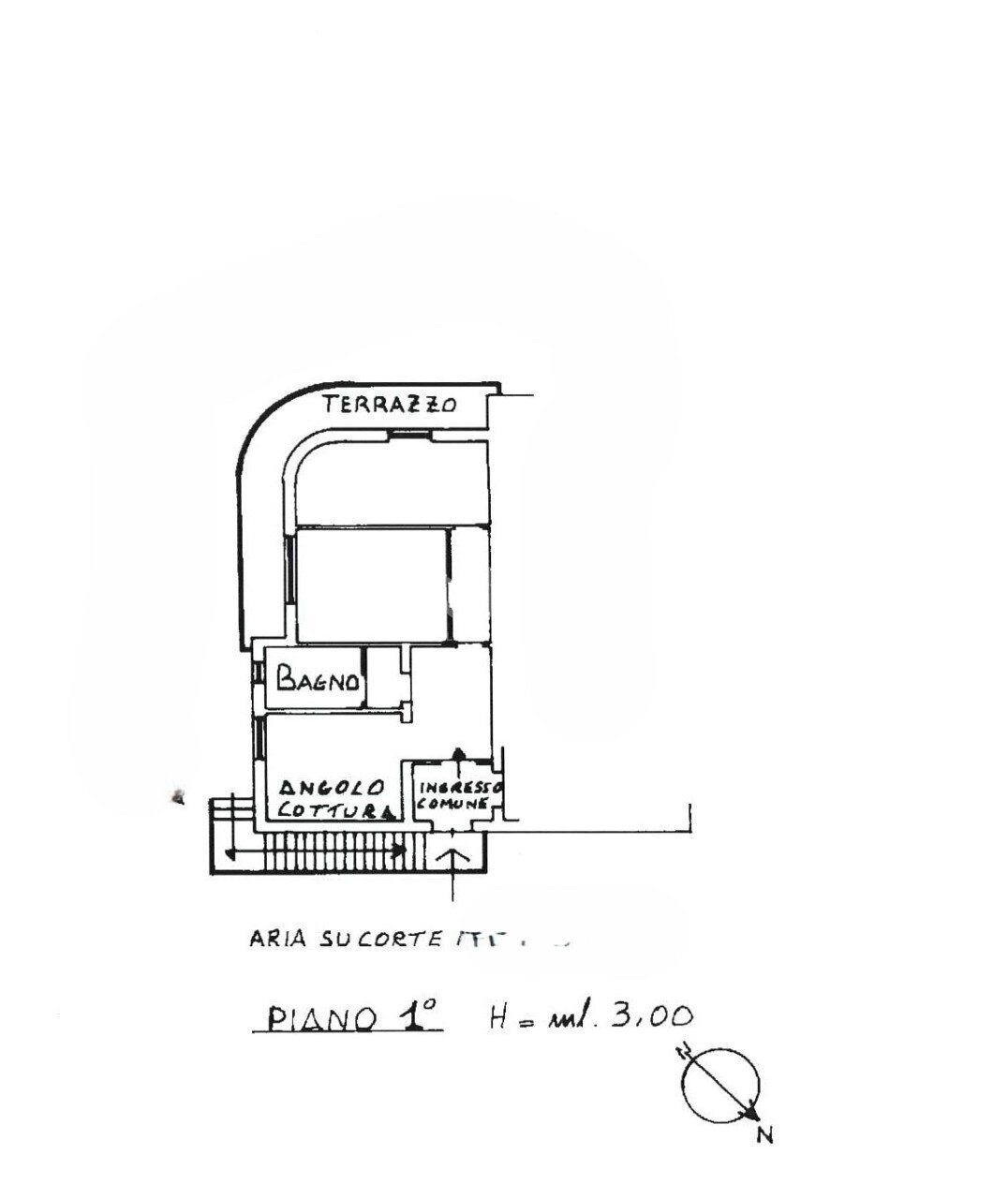 Quadrifamiliare in vendita a Santo Stefano Magra - Quadrilocale Santo Stefano di Magra - planimetria 1