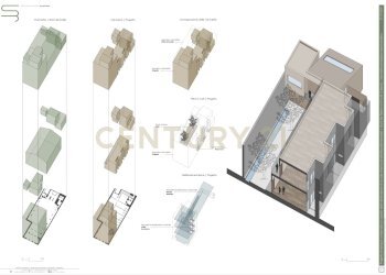 TAV. 6_ Volumetria ed esploso assonometrico_page-0 - Stabile - Palazzo VIA DE FELICE 19, Catania - foto 21