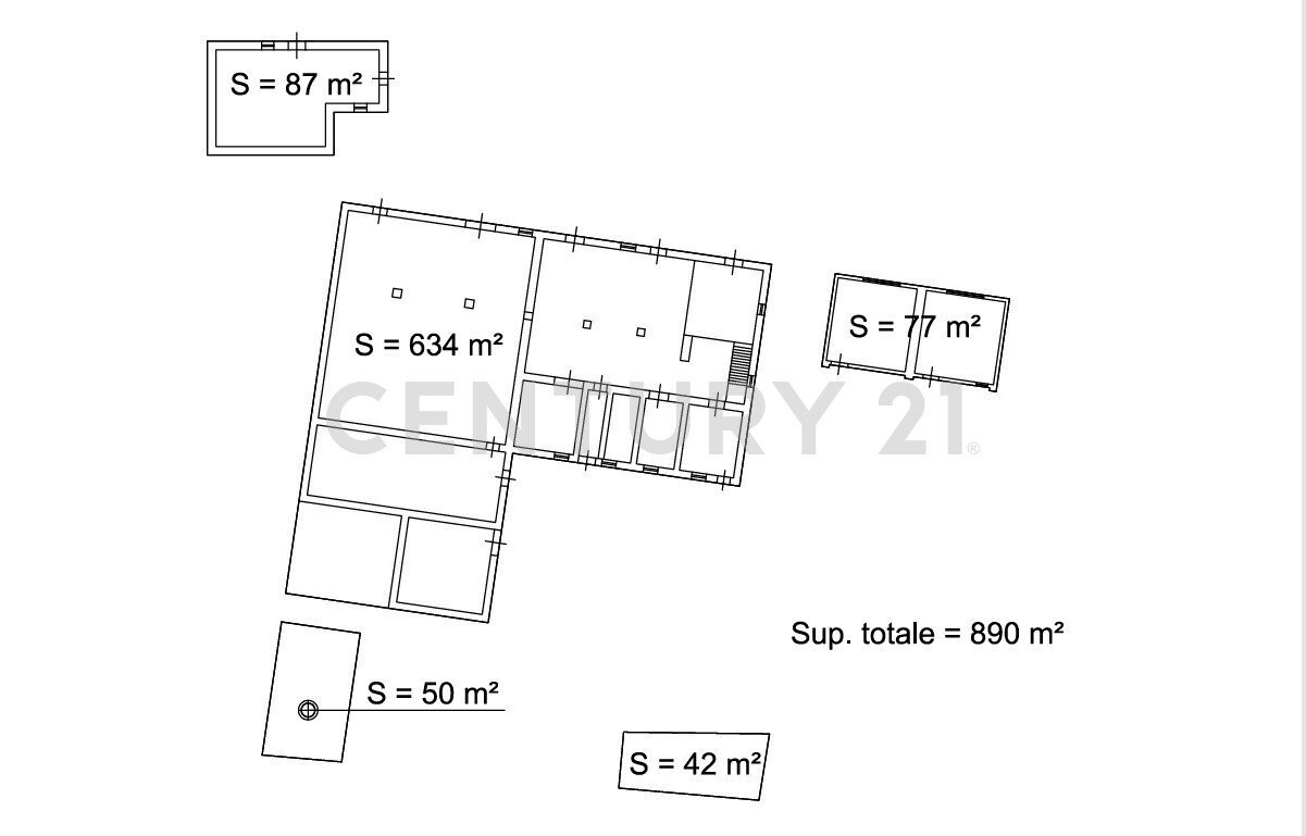 immobili canalicchio sr.jpg - Locale Commerciale Viale Polibio, Siracusa - planimetria 1