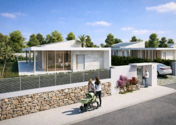 Passeggiata tra case moderne e piante.png - Villa Via Rodi Garganico 2, Lecce - photo 6