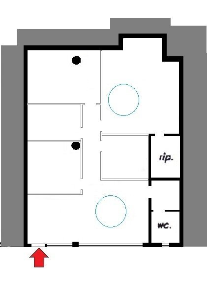 planiemtria - Locale Commerciale Rovigo - planimetria 1