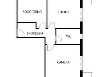 Planimetria - Trilocale Via Montanaro Disma, Carasco - foto 16