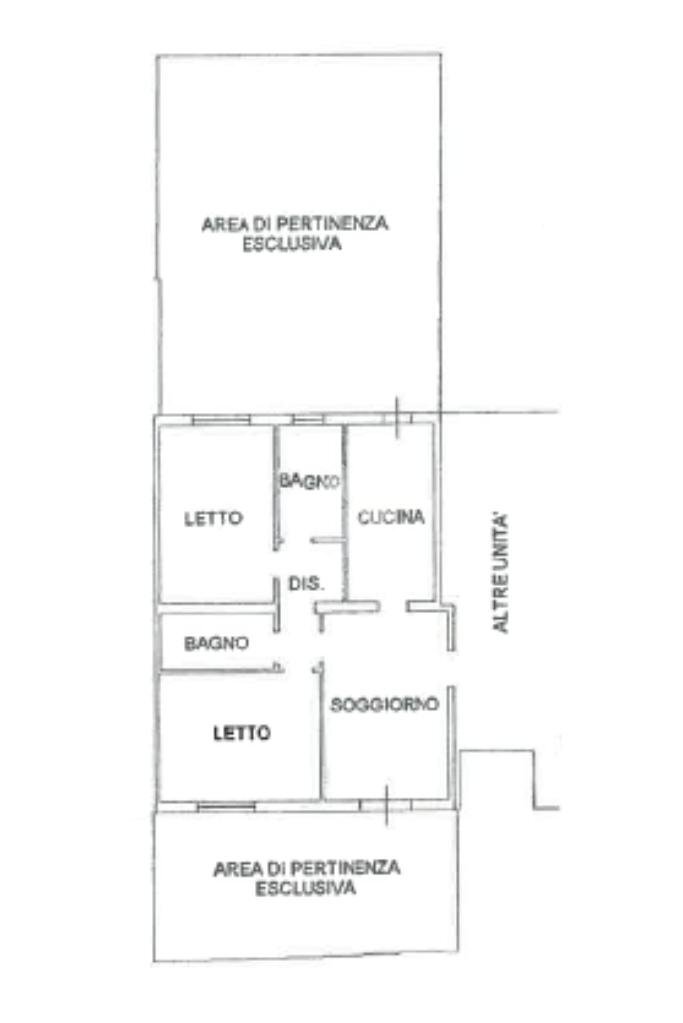 Three-room apartment Via San Matteo, Medolla - floor plans 1