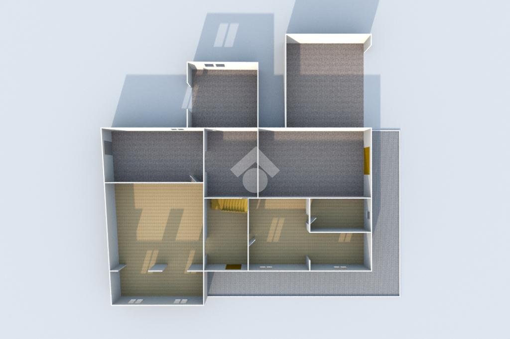 Independent house Regione Case Sparse, Castel Rocchero - floor plans 1