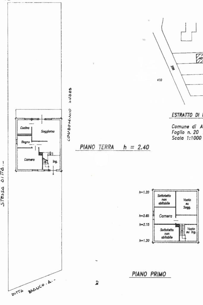 Villa Località Arpuilles Entrebin, Aosta - floor plans 1