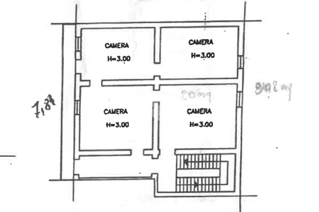 Rustico Via Mezzomerico, Oleggio - planimetria 1
