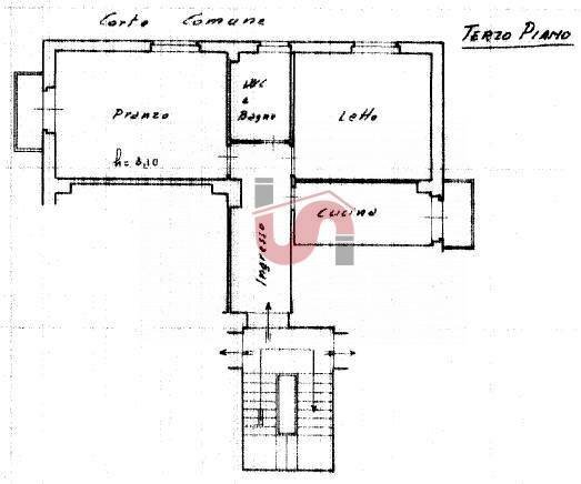 Foto 16 - Three-room apartment Via Cocchia, Benevento - floor plans 1