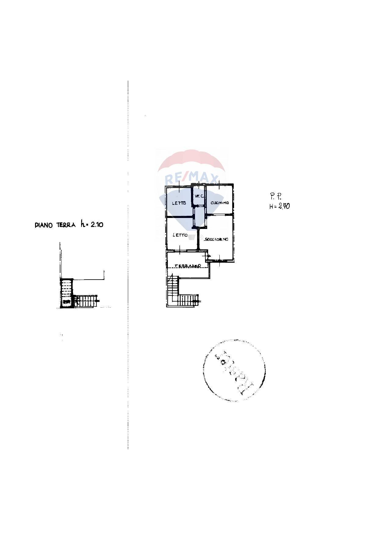 Pianta 2D - Casa indipendente Porto Cesareo - planimetria 1
