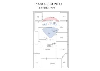 Pianta 2D - Attico Viale delle Americhe
 
67, Ragusa - foto 39