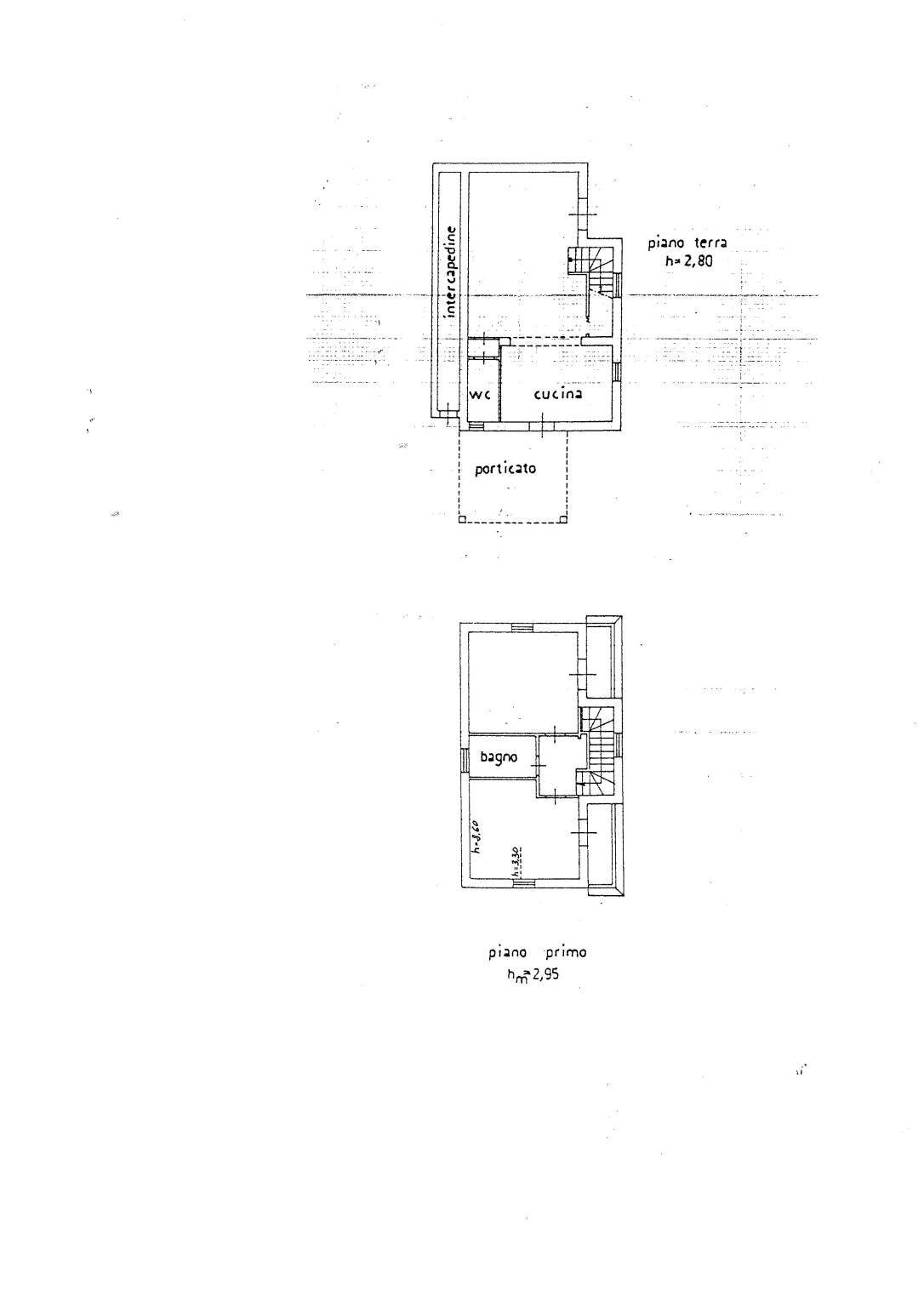 Villa via Piscinola, Spigno Saturnia - floor plans 1