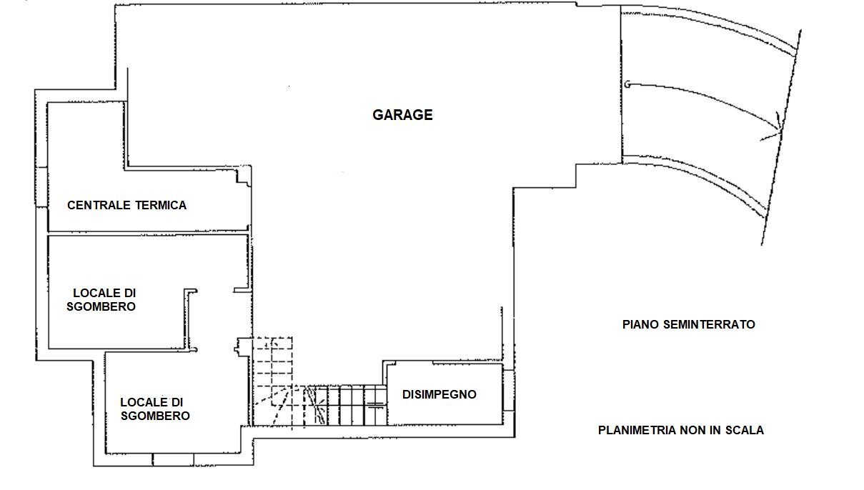 Villa Località Vallebenedetta, Asti - planimetria 1