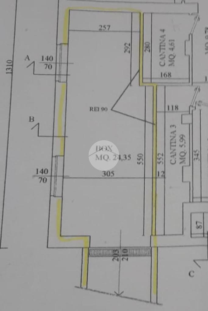 Box Via Vittorio Veneto, Garbagnate Milanese - floor plans 1