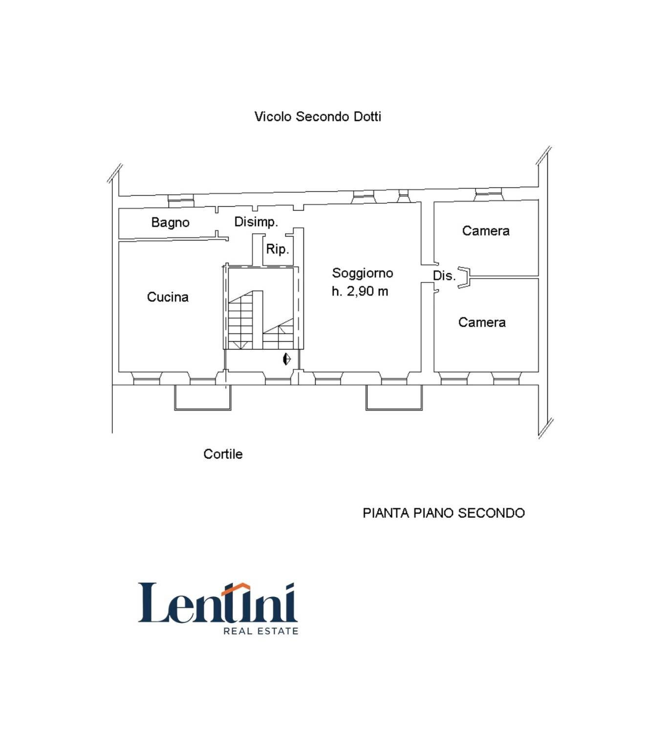 Stabile - Palazzo vicolo Sant'Ambrogio, Valenza - planimetria 1