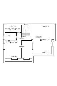 Villa via Dottor Antonio Turco, 23B, Monastero di Vasco - planimetria 1