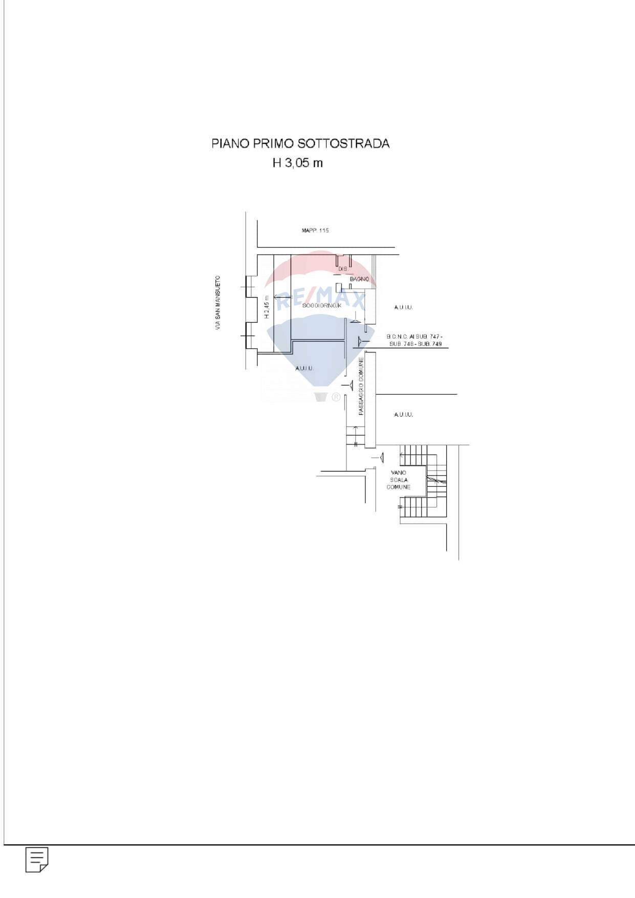 Pianta 2D - Monolocale Via San Mansueto
 
5, Milano - planimetria 1
