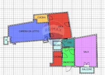 Pianta 2D - Trilocale Via Romito
 
50, Trani - foto 30