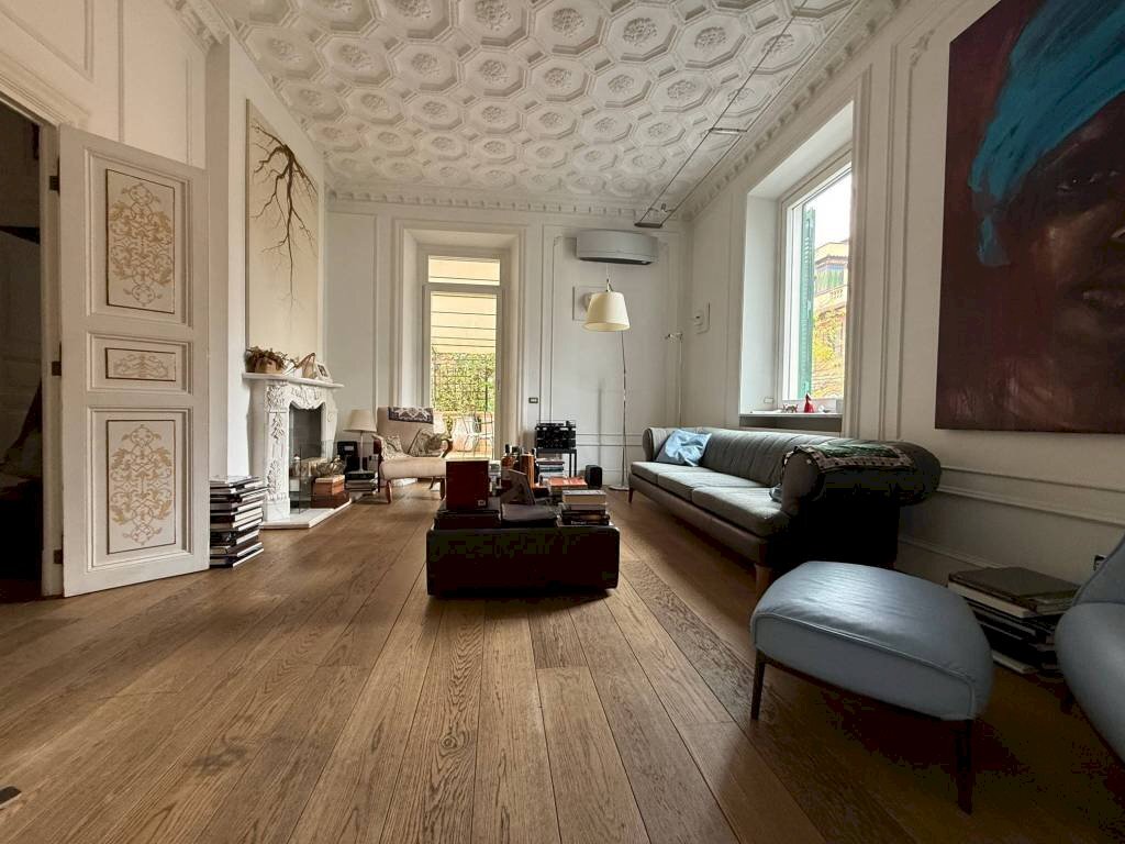 Salone - Apartment via Alessandro Poerio, Roma - photo 2