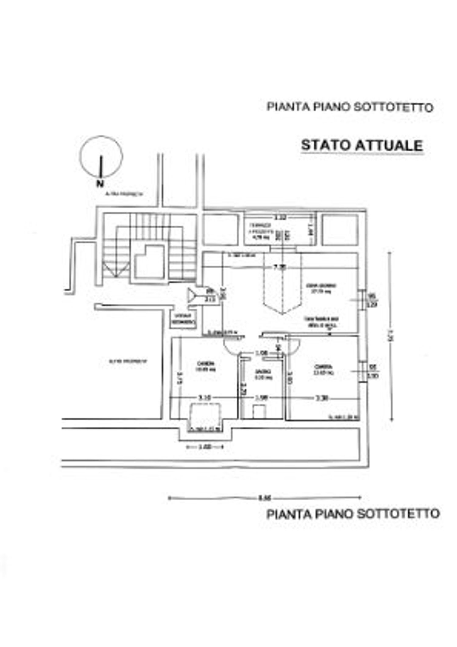 planimetria - Attico Privata Musso
 
4, Andora - planimetria 1