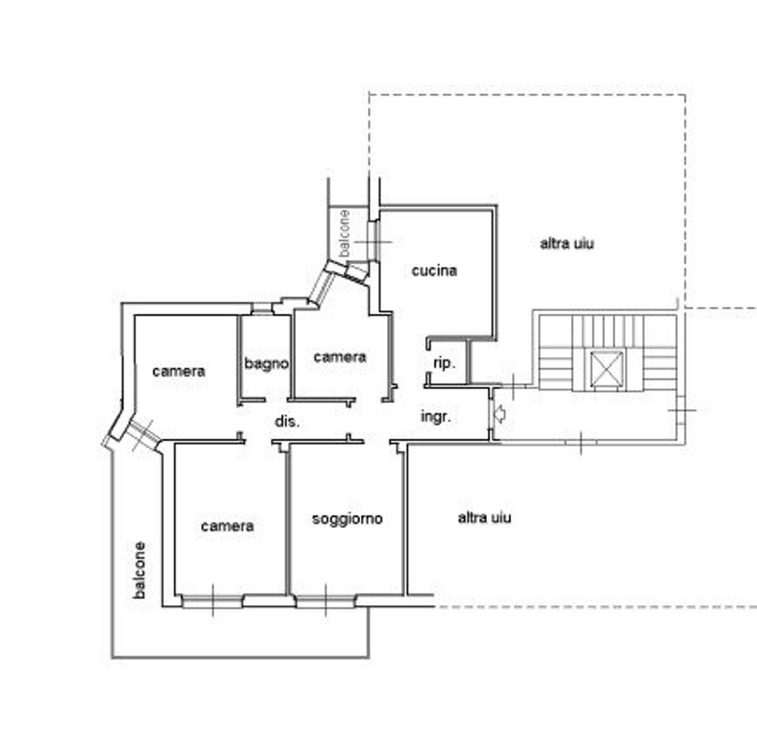 planimetria - Appartamento Kennedy
 
63, Diano Marina - planimetria 1