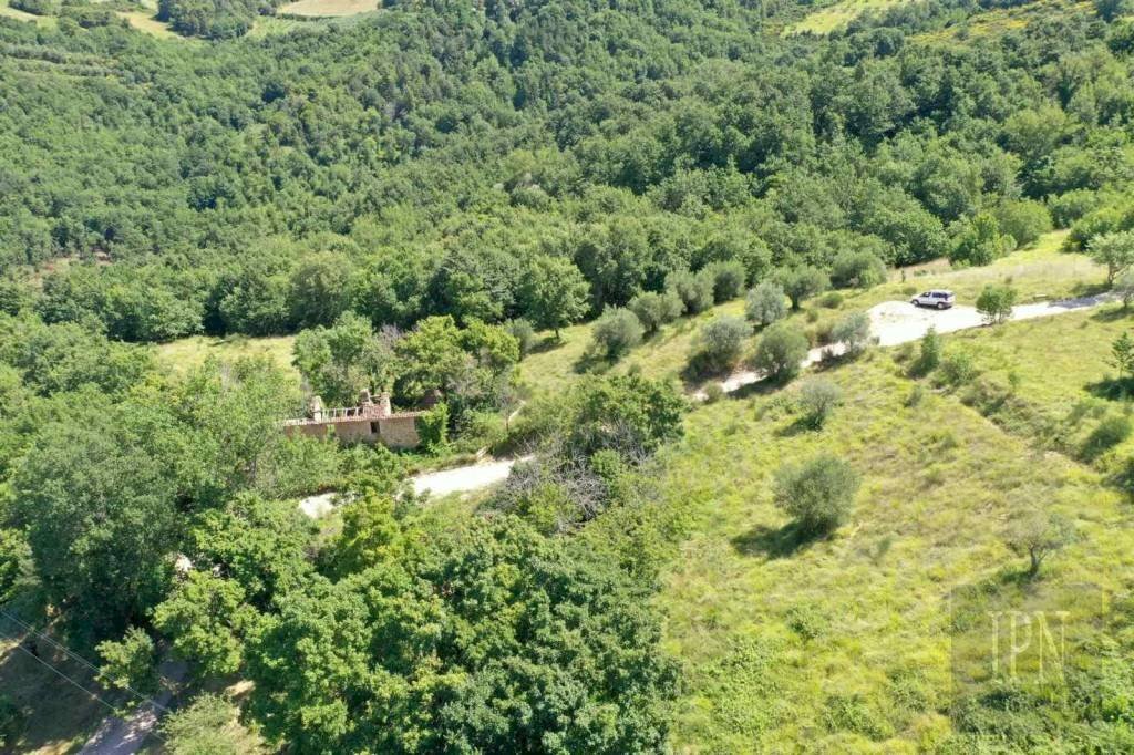 Vista - Rustico strada Fratticiola Selvatica-Monte Verde, 6, Perugia - foto 2