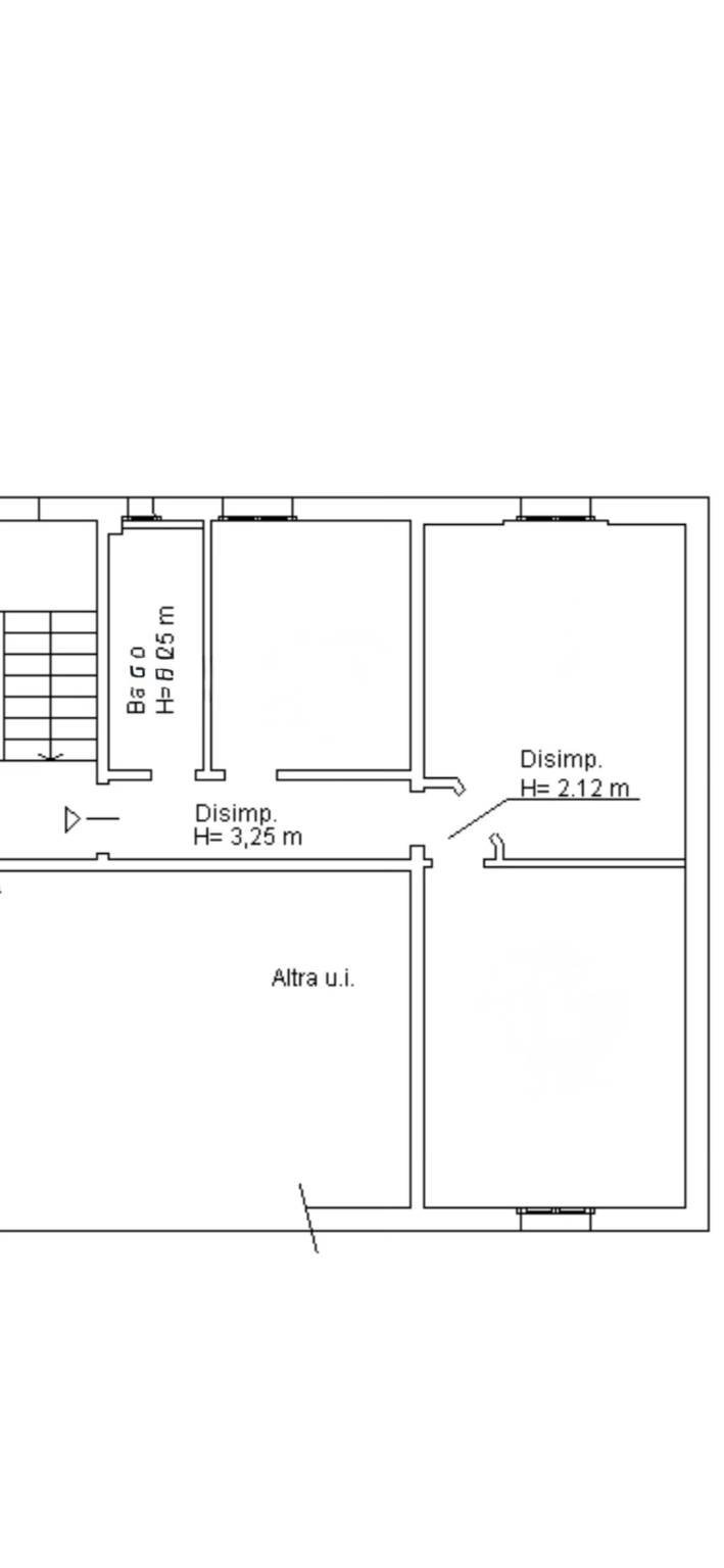 Trilocale Bologna (zona Massarenti) - planimetria 1
