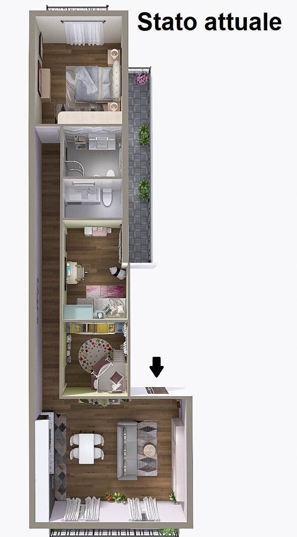 Foto - Trilocale Via Rosina Anselmi 38, Misterbianco - foto 2